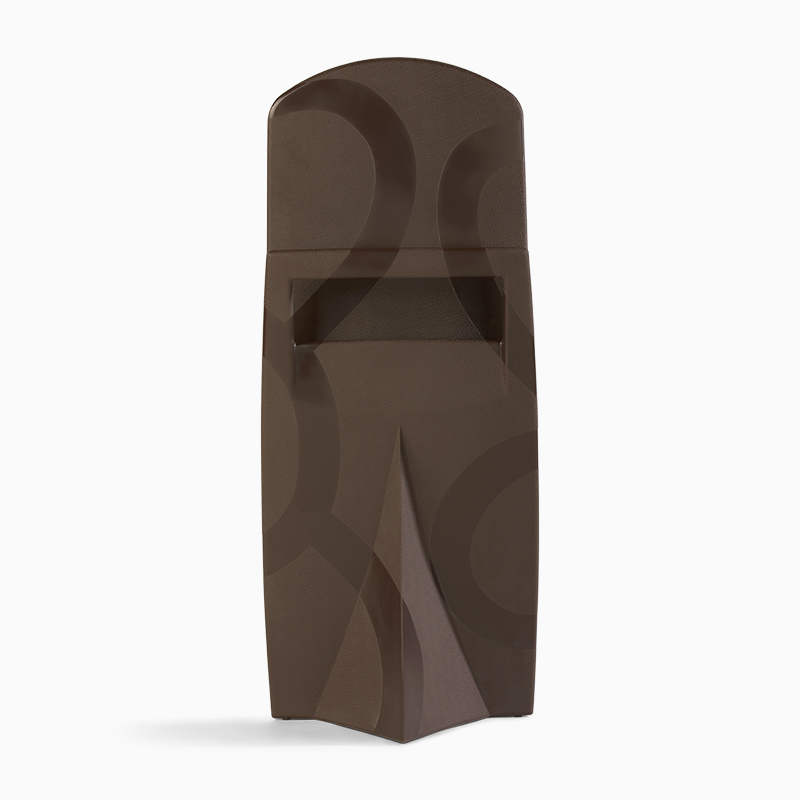 Eccopanta fiore bedroom coat stand - brown 2